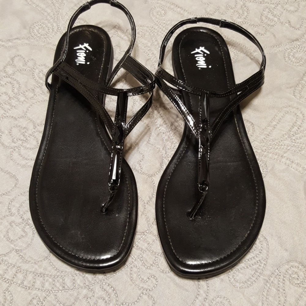 Black sandals